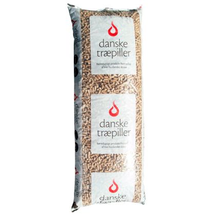 Afhentning Esbjerg - Danske Træpiller 8mm 16 kg.