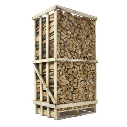 Dansk Lufttørret Nåletræ i brændetårn 1,8 m3