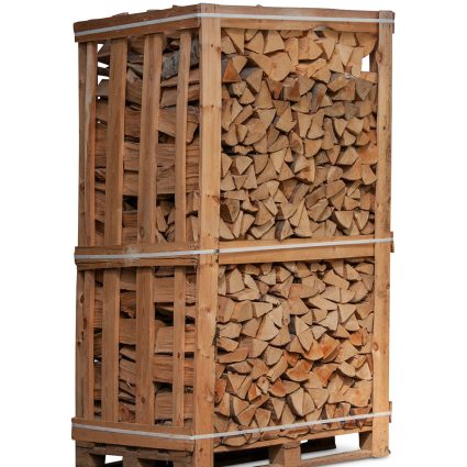 Lufttørret Bøg i brændetårn - 1,8 m3