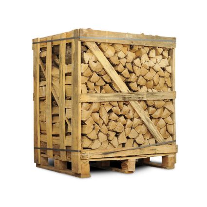 Ovntørret Ask i brændetårn - 1 m3