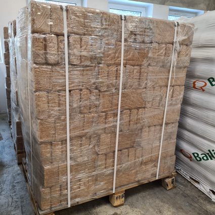 RUF Briketter Hårde - 96pk af 10kg - TILBUD
